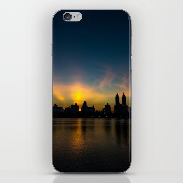 Central Park Sunset iPhone Skin