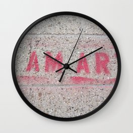 I Am Art Wall Clock