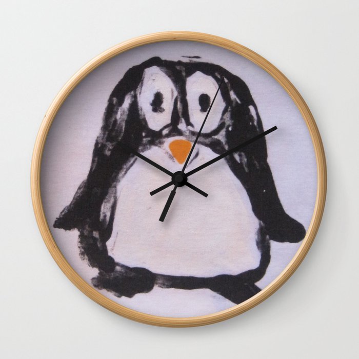 Pingu-Eye-Fly Wall Clock