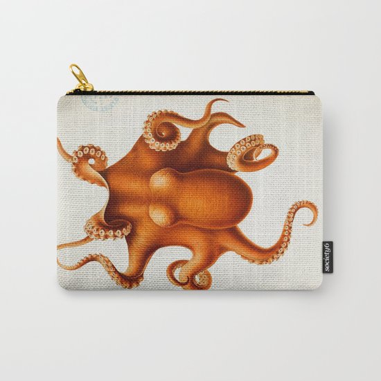 Octopus Cephalopod 1915 Carry-All Pouch