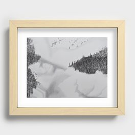 Mirror in the Sky Recessed Framed Print