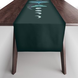 Luna and Emerald Table Runner