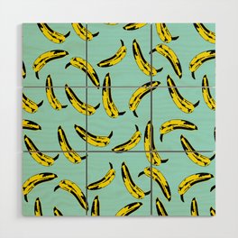 Banana grid  Wood Wall Art
