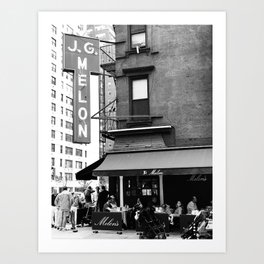 JG Melon, Upper East Side, New York City Art Print