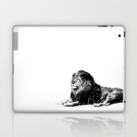 Lion Pen Strokes Laptop & iPad Skin