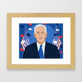 Joe Biden Framed Art Print