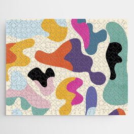 abstract modern organic shapes 22 Jigsaw Puzzle