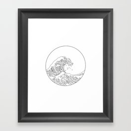 The Great Wave Framed Art Print