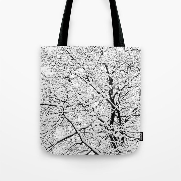 Snow tree Tote Bag
