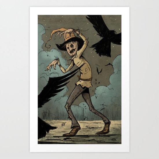 Scarecrow Art Print