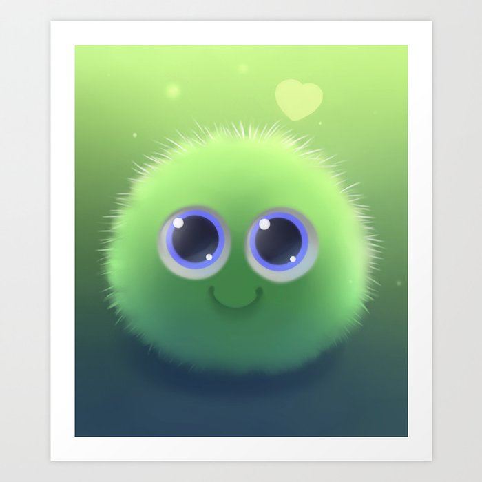 Fluffy Chu Art Print By Apofiss Society6 There are lots of fun interactions with chu. society6