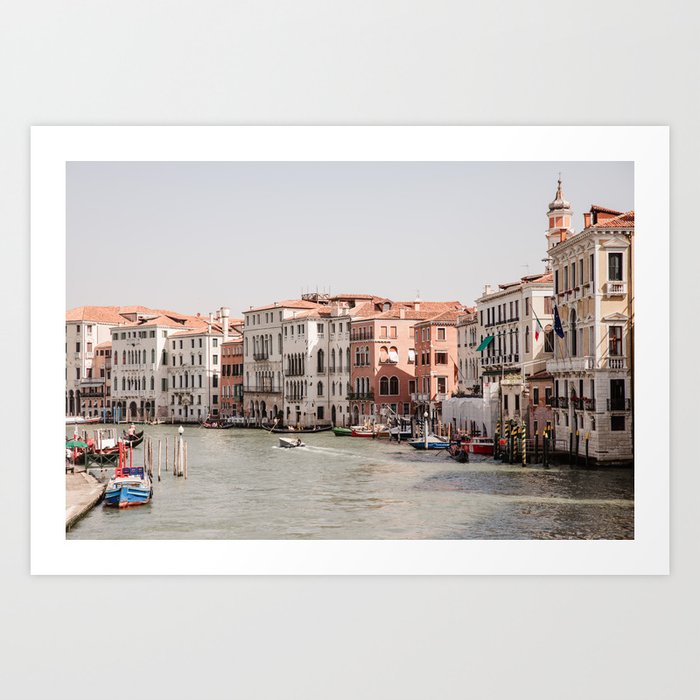 Venice Italy | Pastel Colors | Travel Photography Art Print