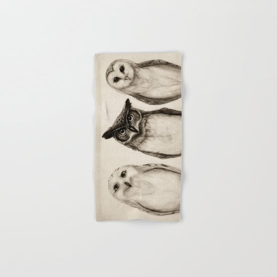 The Owl's 3 Hand & Bath Towel