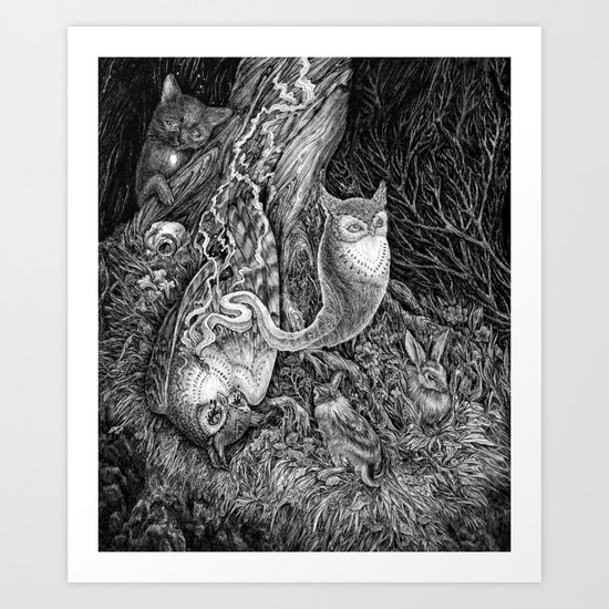 Not the end Art Print