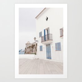 Old house in Ibiza Art Print