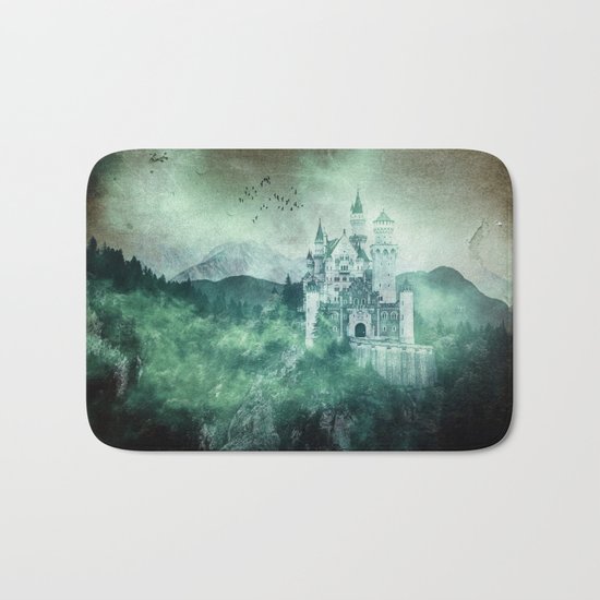 The dark fairytale - Bavarian Fairytale Castle Bath Mat