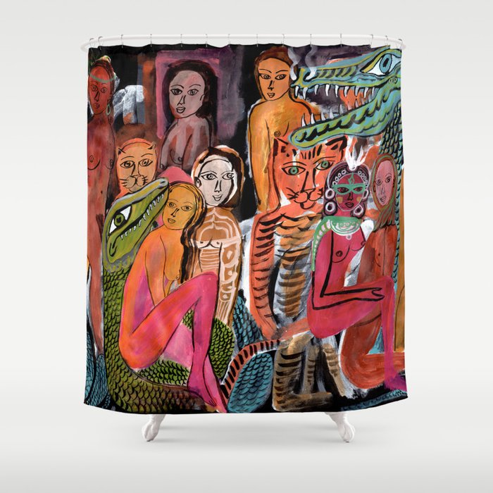Tantric Carnival Shower Curtain