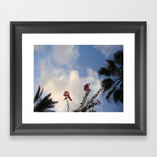 Look Up Sometimes Framed Art Print