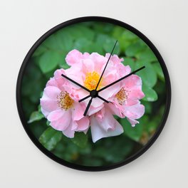 Flower Power 3 Wall Clock