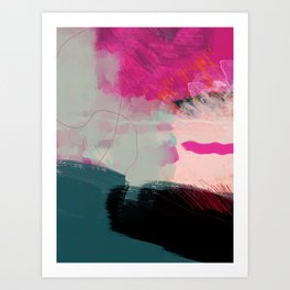 new abstract 1 Art Print