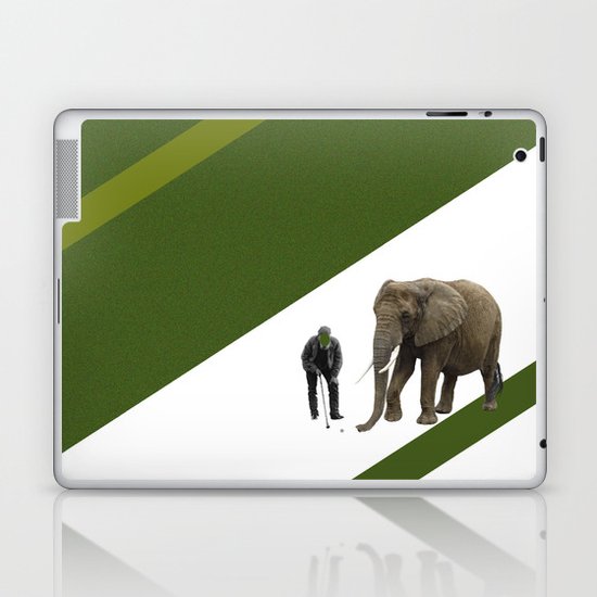 the elefant's 19th hole Laptop & iPad Skin