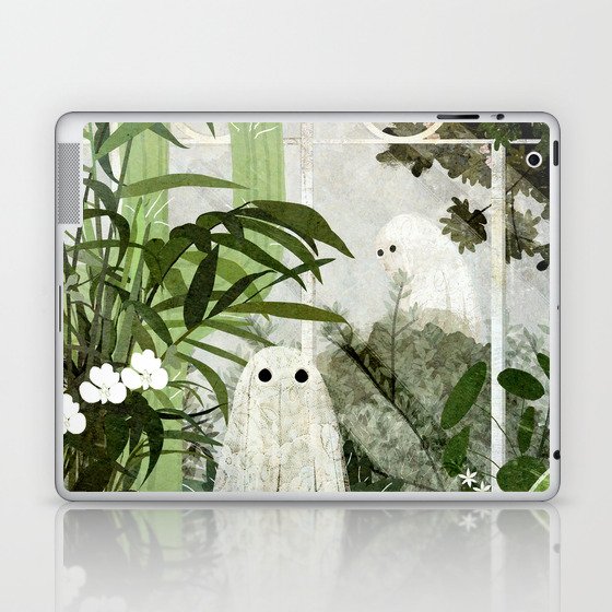 There's A Ghost in the Greenhouse Again Laptop & iPad Skin