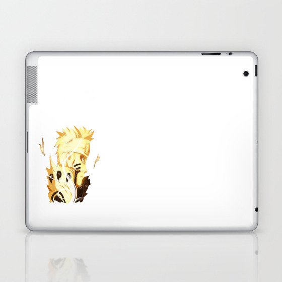 shippuden kurama mode Laptop & iPad Skin