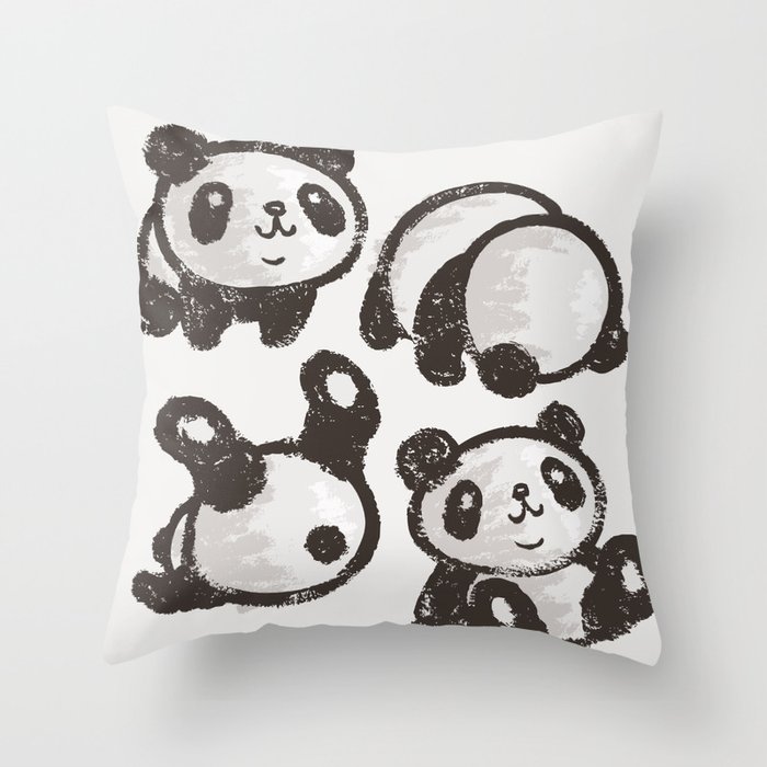 panda bamboo pillow case