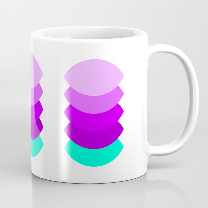 Pink oyster cult on a stack Coffee Mug