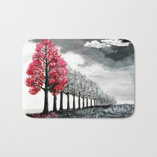 The rain is coming Bath Mat