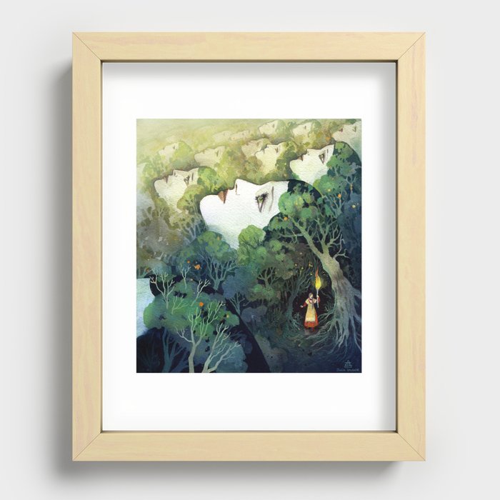 Forest of Memory Recessed Framed Print