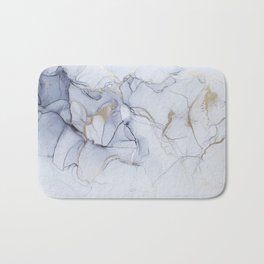 Shades of grey marble Bath Mat | Marble, Stone, Painting, Paint, Abstract, Ink, Art, Gold, Golden, Shadesofgrey 