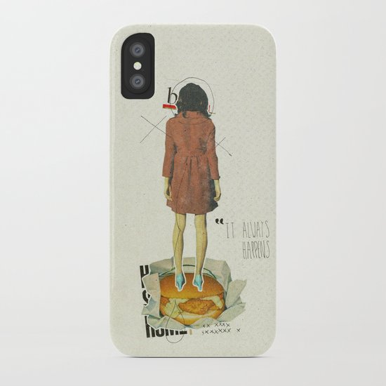 It Always Happens | Collage iPhone Case