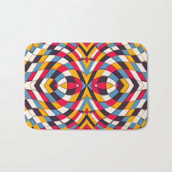Stained Glass Bath Mat