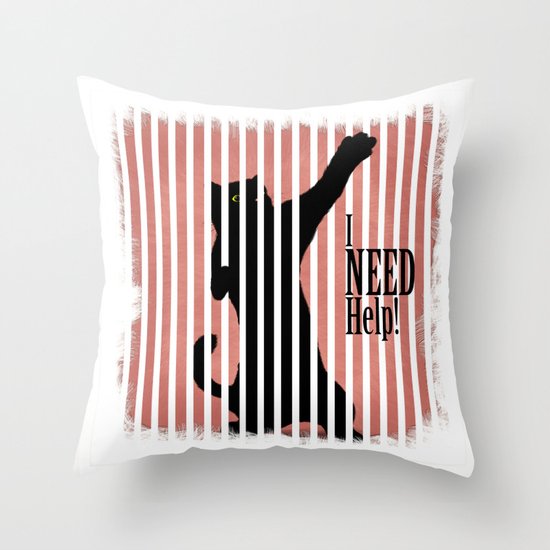 Prison Throw Pillow