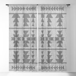 Southwestern Decor 139 Sheer Curtain