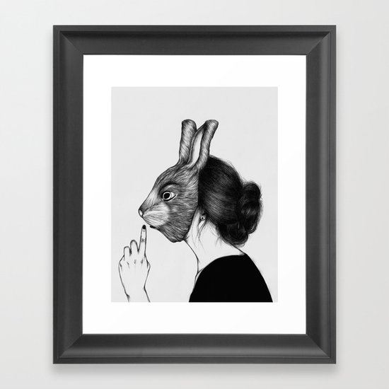 Peculiar III Framed Art Print