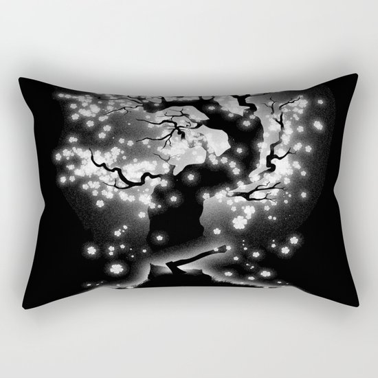 Beauty Cannot Be Interrupted Rectangular Pillow