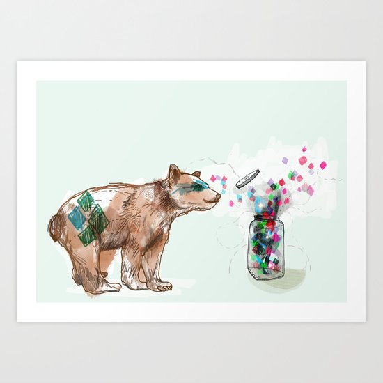 There is Magic all Around Us Art Print