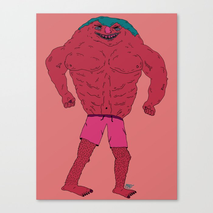 muscles Canvas Print