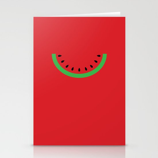 Minimal Melon Stationery Cards