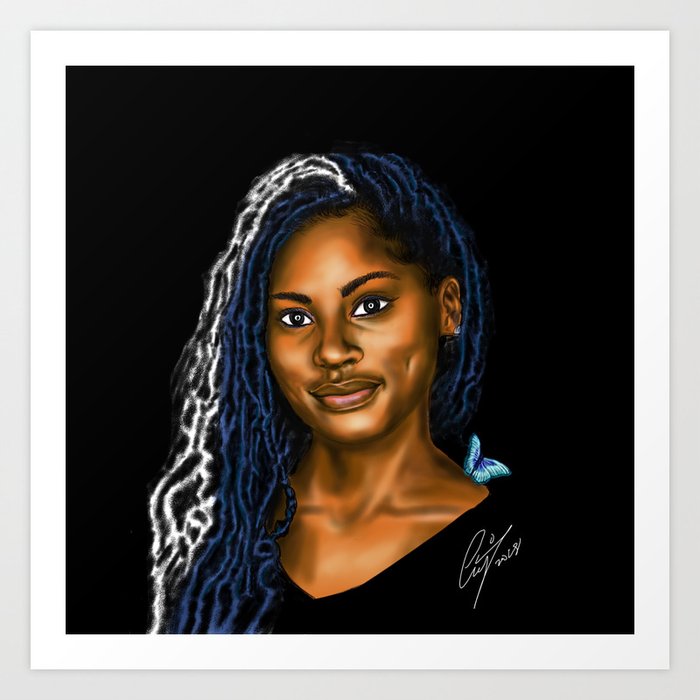 Melanin Queen Art Print By Blackpill Society6