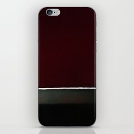 The Blood Red Sky | Abstract Painting iPhone Skin