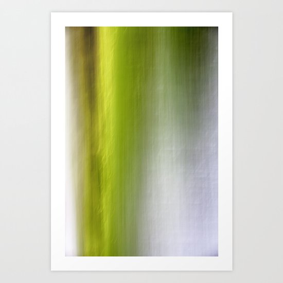 Abstract Reedbed Art Print