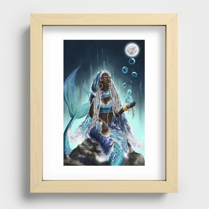 Yemoja Recessed Framed Print