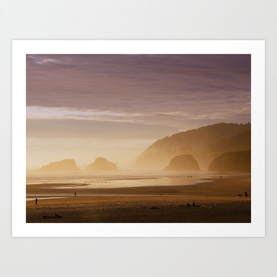 As Dusk Falls Art Print