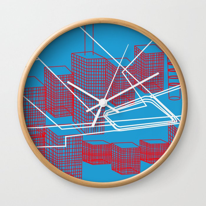 Chicago EL Train Wall Clock