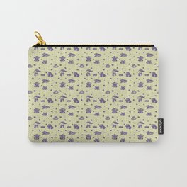 Frogs and Leaves PATTERN Carry-All Pouch