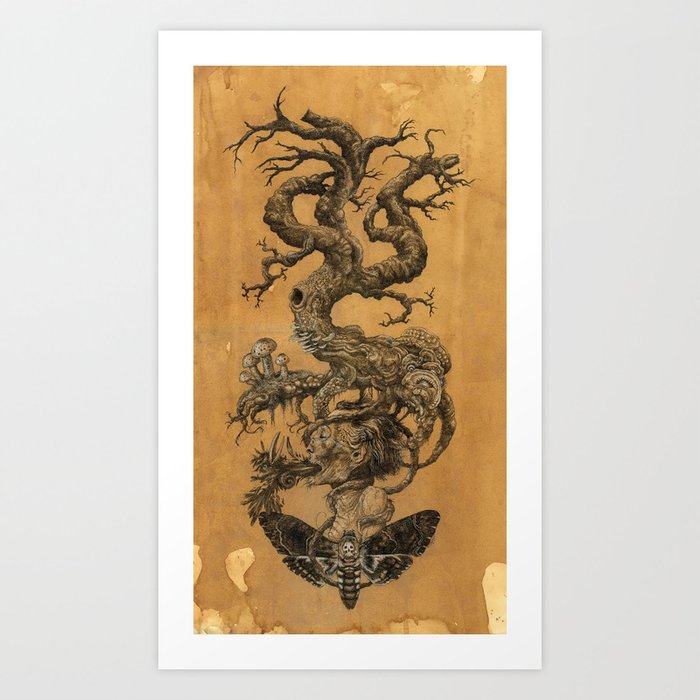 Tree of Death  Art Print