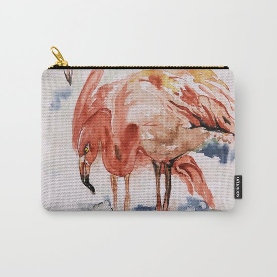 flamingo Carry-All Pouch